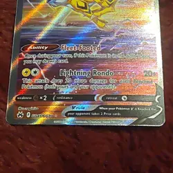 Pokemon Raikou V GG41/GG70 Crown Zenith Full Art Holo Ultra Rare Card - Image 4