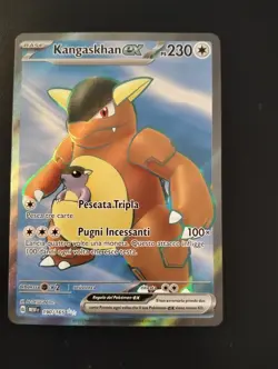 Pokemon Card Kangaskhan EX 190/165 Set 151 Full Art ITA Italiano Near Mint - Image 1