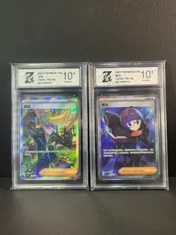 Pokemon CHN 2pcs CHINESE cards SR CSV5C-150 149/129 Grade10 - Image 1