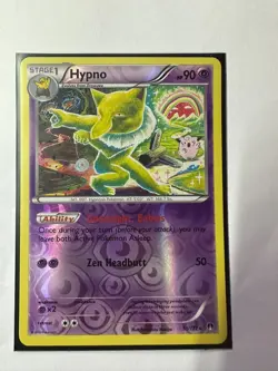 Pokemon TCG - Hypno 51/122 Reverse Holo - XY Breakpoint Set - Light Play - Image 1