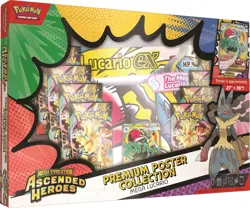 Pokemon Ascended Heroes Premium Poster Collection Mega Lucario - PRESALE ITEM - Image 1