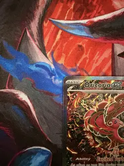 Pokemon Oricorio GX/Ex Full Art Promo Holo 190 HP Me: Mega Evolution #024 - Image 2