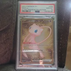 Pokemon TCG Mew ex 205/165 Sv: Scarlet & Violet 151 Metal EX PSA 10 Double Rare - Image 3