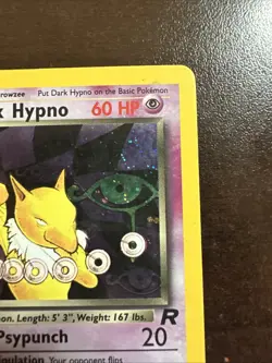 Dark Hypno 9/82 Holo Rare Pokemon TCG Team Rocket WOTC HP - Image 3