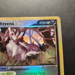 2003 Mightyena 10/109 - Ruby & Sapphire Reverse Holo Rare - Pokemon TCG - LP - Image 2
