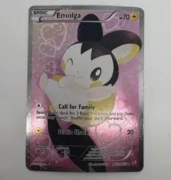 Pokemon Legendary Treasures Radiant Collection Emolga RC23/RC25 Full Art MP - Image 2
