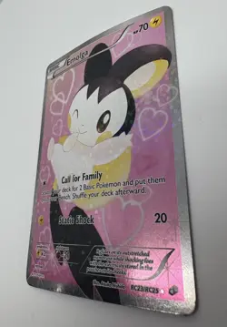 Pokemon Legendary Treasures Radiant Collection Emolga RC23/RC25 Full Art MP - Image 5