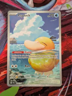 Psyduck 226/217 Illustration Rare Ascended Heroes Pokemon English NM+ - Image 1