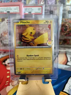 Pikachu 2026 Pokemon Day Cosmos Holo 051/162 Pick A # - Image 4