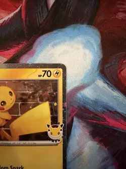 Pikachu (Pokemon Day 2026 Stamped) 051/162 Cosmos Holo Promo - Image 3