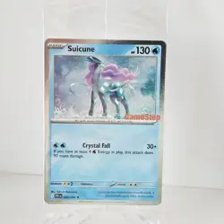 SUICUNE 026/094 SEALED PHANTASMAL FLAMES STAMPED PROMO GAMESTOP POKEMON NM/M - Image 1