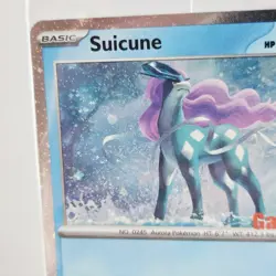 SUICUNE 026/094 SEALED PHANTASMAL FLAMES STAMPED PROMO GAMESTOP POKEMON NM/M - Image 2