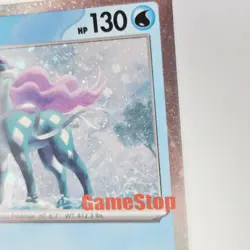 SUICUNE 026/094 SEALED PHANTASMAL FLAMES STAMPED PROMO GAMESTOP POKEMON NM/M - Image 3