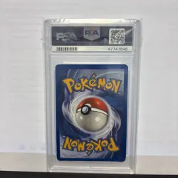 2000 Pokemon Black Star Promo Eevee Holo #11 PSA 9 MINT Swirl - Image 2