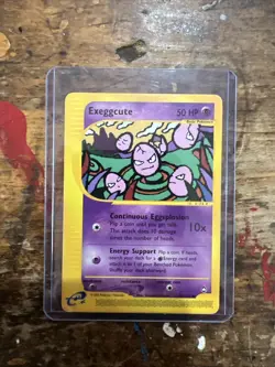 Pokemon TCG Exeggcute 77/147 Non Holo Aquapolis Set - NM/LP - Image 1