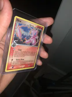Pokemon Mew 3/17 Pop Series 5 Holo Inverted Poke ball Error With Swirl! - Image 3