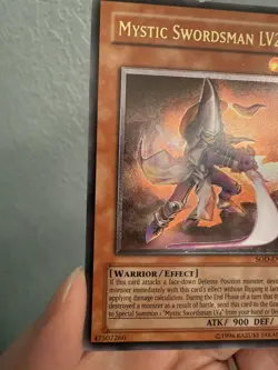 Rare Mystic Swordsman LV2 SOD-EN011 - Image 3