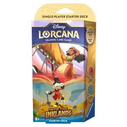 Disney Lorcana: Into the Inklands Starter Deck (Ruby & Sapphire) - Image 1
