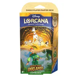 Disney Lorcana Into the Inklands Starter Deck Amber & Emerald - SEALED - Image 1