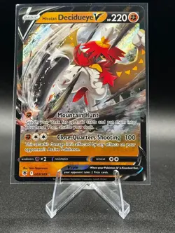 Hisuian Decidueye V 083/189 Swsh10: Astral Radiance Holo Pokemon TCG - Image 1