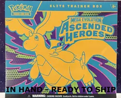 NEW SEALED Pokemon Mega Evolution Ascended Heroes Elite Trainer Box ETB 🔥 - Image 1