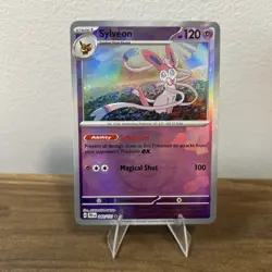Sylveon (040/131) POKE BALL HOLO - 2025 Pokemon Prismatic Evolutions - Image 1