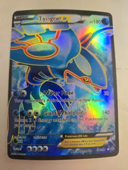 Pokemon Kyogre EX Full Art Ultra Rare Holo XY Primal Clash 148/160 180 HP - Image 1