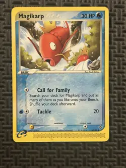Pokemon TCG Magikarp 60/97 EX Dragon 2003 Common Non Holo Vintage - Image 1