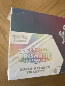 Pokemon TCG SV-Prismatic Evolutions Super Premium Collection SPC (small rip) - Image 2