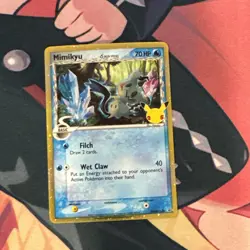 Mimikyu SWSH136 Pokemon Celebrations 25th Anniversary Black Star Promo NM - Image 1
