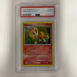 NINTENDO 2007 Pokemon D & P Chimchar-Holo DP02 PSA NM-MT 8, 91797932 - Image 1