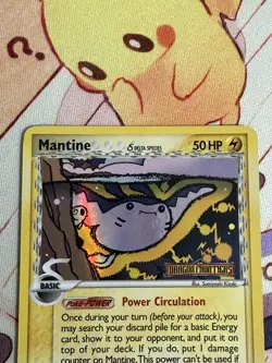 Pokemon - Mantine 20/101 - EX Dragon Frontiers - Reverse Holo - LP - Image 2