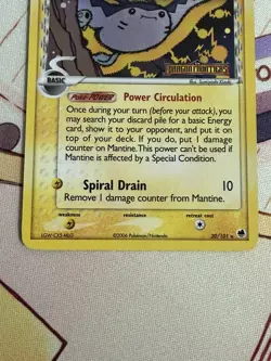 Pokemon - Mantine 20/101 - EX Dragon Frontiers - Reverse Holo - LP - Image 4