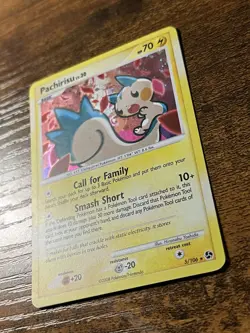 Pachirisu Holo Rare Great Encounters 5/106 Pokemon Card Swirl 🌀 - Image 2