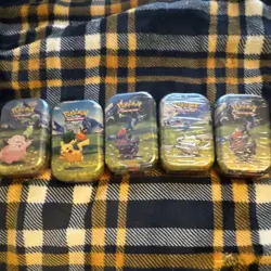 Pokemon Mega Evolution—Ascended Heroes Mini Tin Lot Set of 5 - Image 1