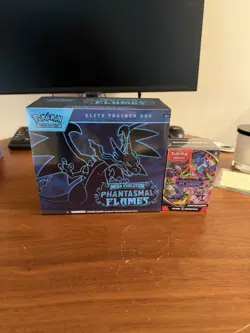 Phantasmal Flames ETB And Booster Bundle SEALED FAST Pokemon TCG - Image 2