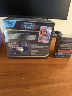 Phantasmal Flames ETB And Booster Bundle SEALED FAST Pokemon TCG - Image 4