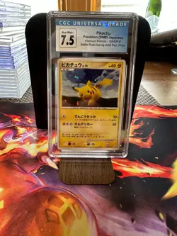 Pokemon Japanese Pikachu Battle Road Spring 2008 Prize Promo 095/DP-P PSA 7.5 - Image 2