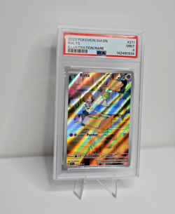 Pokemon TCG Ralts #211/198 Scarlet & Violet Base Illustration Rare PSA 9 - Image 3