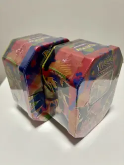 Mega Charizard X & Y Ex Tins Set of 2 Factory Sealed Pokemon TCG - Image 2