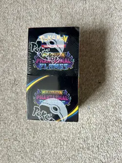 Pokemon TCG Phantasmal Flames sealed Half Booster Box 18 Packs - Image 1