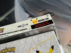 Pokemon 25th Anniversary First Partner Collector's Binder With Oversize Pikachu - Image 3