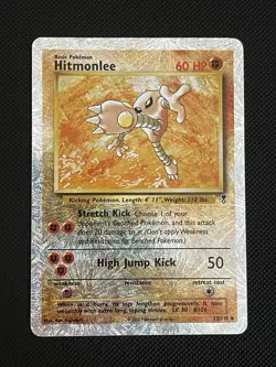 Hitmonlee 13/110 Pokemon Legendary Collection Reverse Holo MP - Image 1