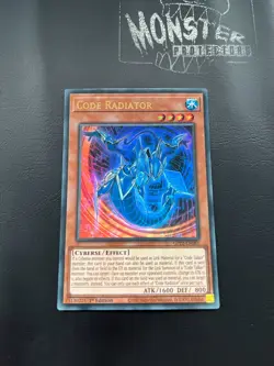 YUGIOH CODE RADIATOR ULTRA RARE GFP2-EN081 1ST EDITION - Image 1