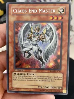 YuGiOh Chaos-End Master Tuner RGBT-EN092 1st Edition - Image 1