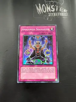 YUGIOH AMAZONESS SHAMANISM SUPER RARE DREV-EN088 - Image 1