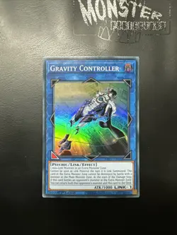 YUGIOH GRAVITY CONTROLLER SUPER RARE MP21-EN020 1ST EDITION - Image 1