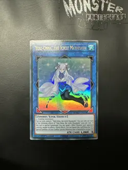 YUGIOH YUKI ONNA THE ICICLE MAYAKASHI ULTRA RARE MAMA-EN014 1ST EDITION - Image 1