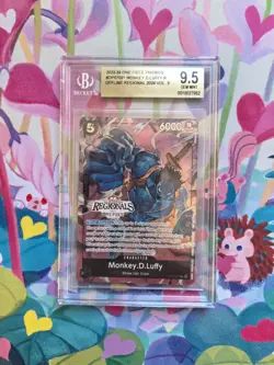 Monkey D. Luffy OP07-091 Offline Regionals 2024 Vol. 3 One Piece Card BGS9.5 - Image 1