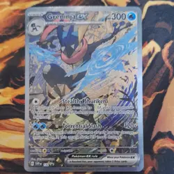Pokemon Greninja EX 132 Sv: Scarlet & Violet Promo Cards Promo Holo 300 HP - Image 1